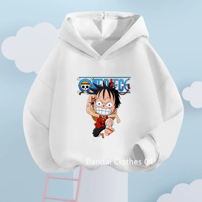 

Boys One Pieces Luffy Hoodie Kids Clothes Boys Clothing Spring Autumn Cartoon Anime Narutoes Sweatshirt Suit Teen Hoodies