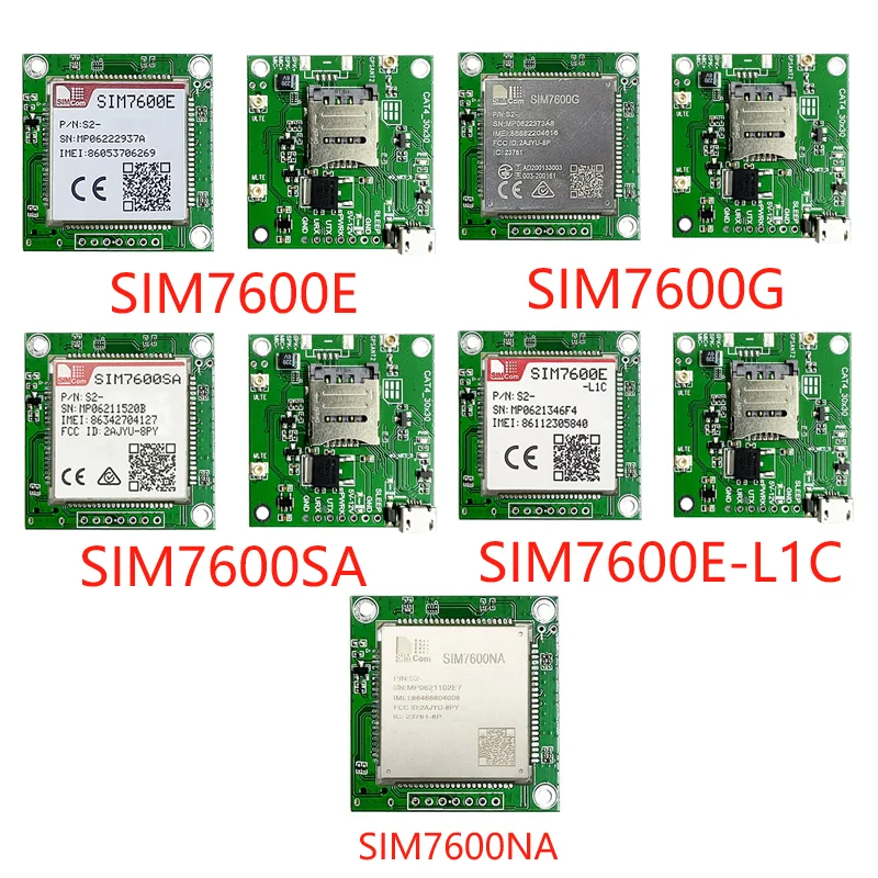 

Специальное предложение Ссылки SIM7600G SIM7600E SIM7600E-L1C SIM7600NA SIM7600SA Основная плата SIM7600JC