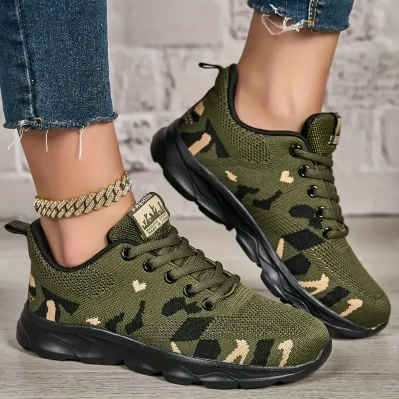 

YRZL Women's Sneakers Comfortable Walking Shoes Breathable Mesh Lightweight Slip On Casual Shoes Anti Slip Fashion Sports Shoes