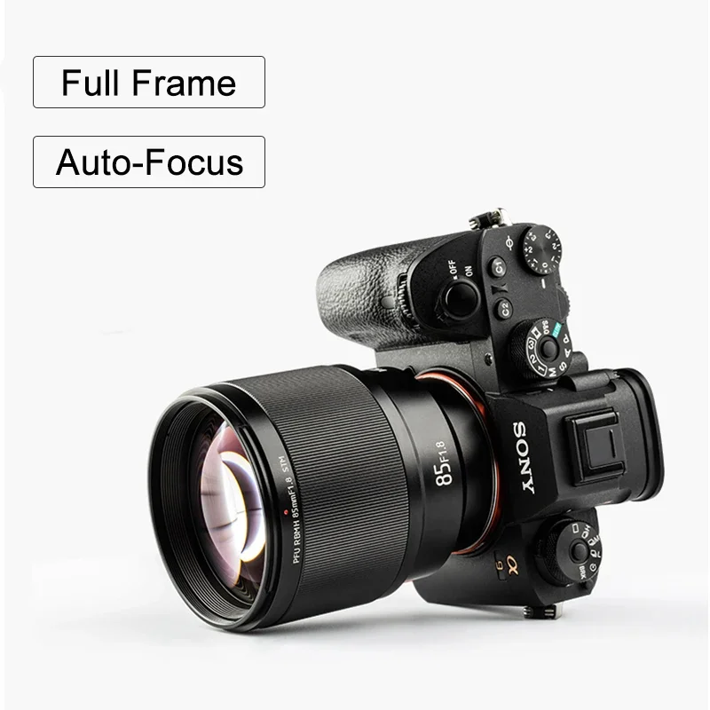 

IN STOCK Viltrox 85mm F1.8 STM Camera Lens Auto Focus Portrait Prime Lens Eyes Focus AF for A6000 A6300 A7 A6500 A9 A7RIII FE-M