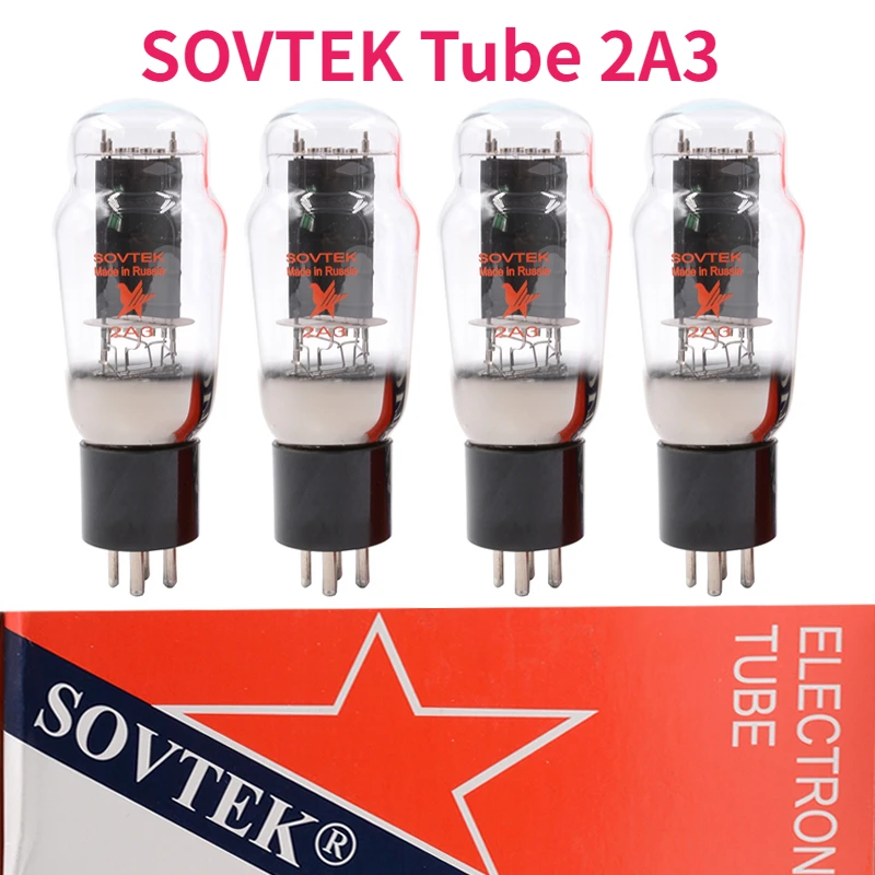 Vacuum Tube SOVTEK 2A3 Replace EH 2A3/2A3C Replaceable GOLD LION PSVANE RCA 2A3B Factory Test and Match