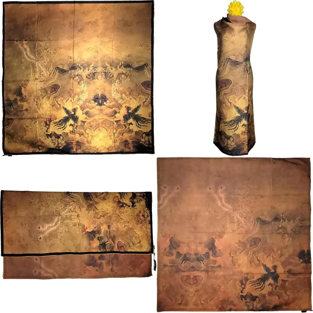 

Большая двусторонняя шелковая шаль 53x53 дюймов — длинная квадратная накидка из жемчужного атласа высокой плотности для элегантного стиля