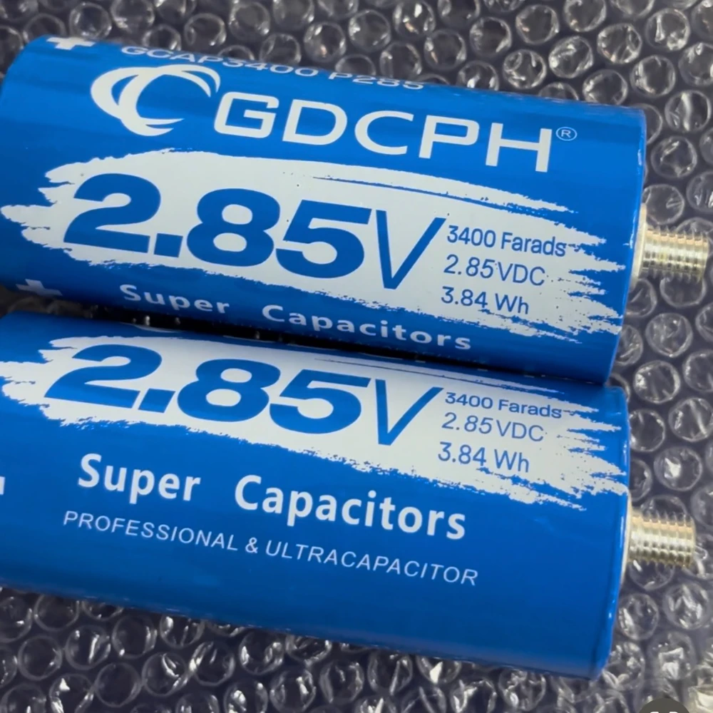 

GDCPH 2.85V3400F Super Farad Capacitor 2.8V High Current Low-Internal Resistance Ultracapacitor Module