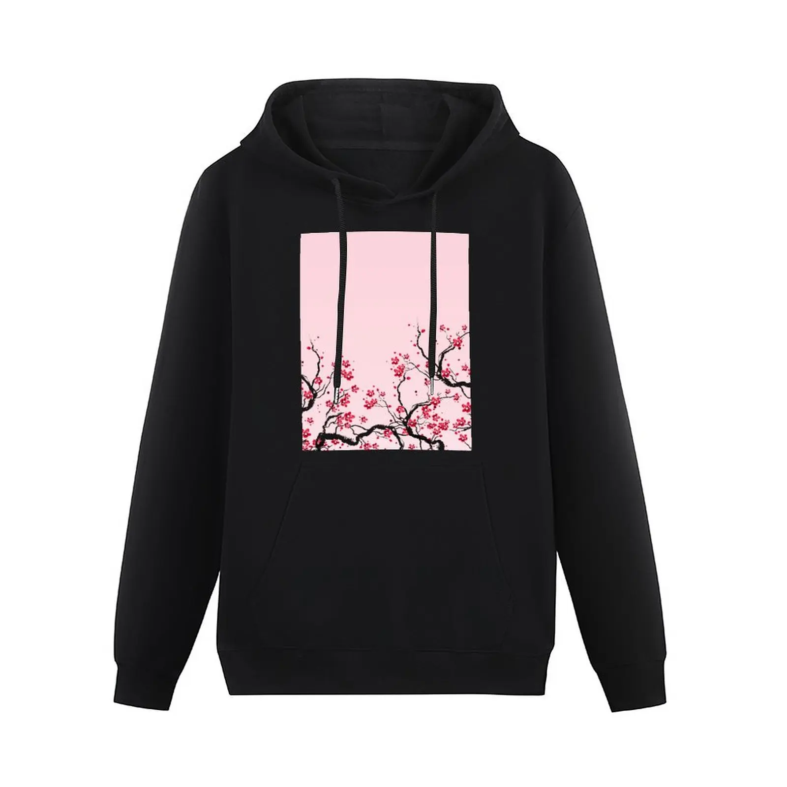 Cherry Blossom Pullover Hoodie japanese style hoodie for men