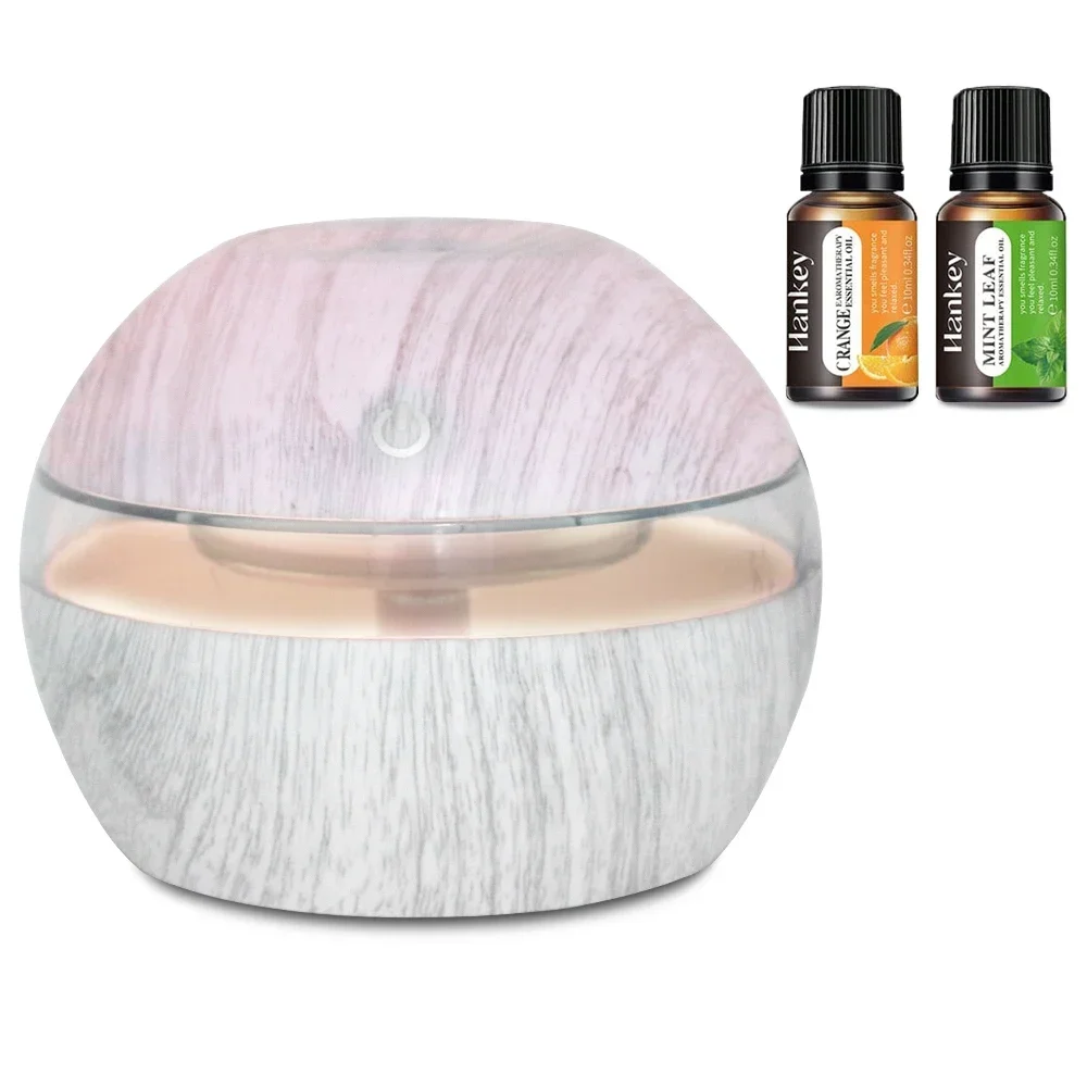 مرطب بالموجات فوق الصوتية 3 في 1، موزع روائح عطرية، ضوء ليلي، 300 مل، تحكم باللمس