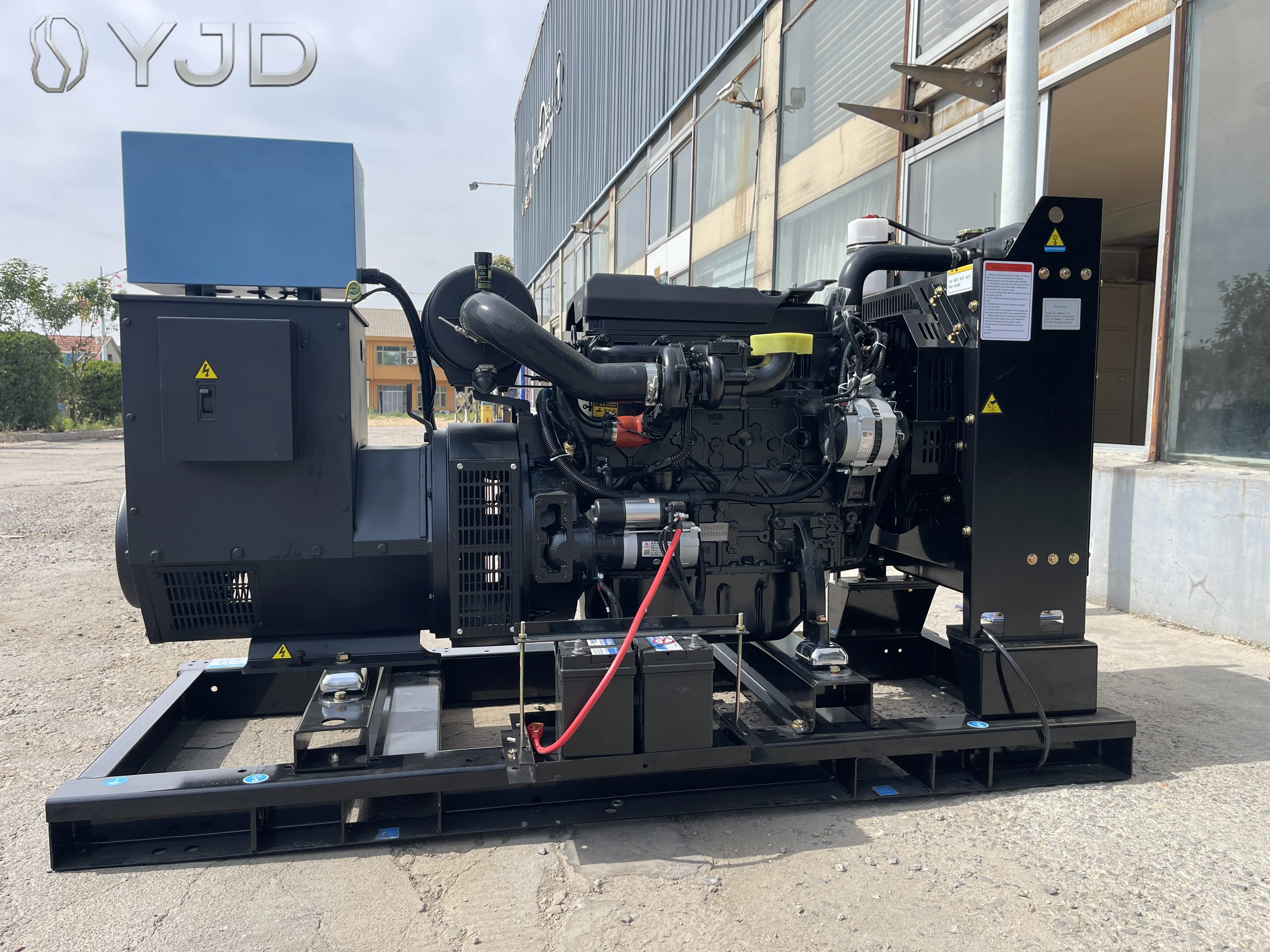 Weic-hai WP4.1D66E200 66KW 82KVA Diesel Generator Auto Start CE Certified High Efficiency Multi-Use 50/60Hz Open Type
