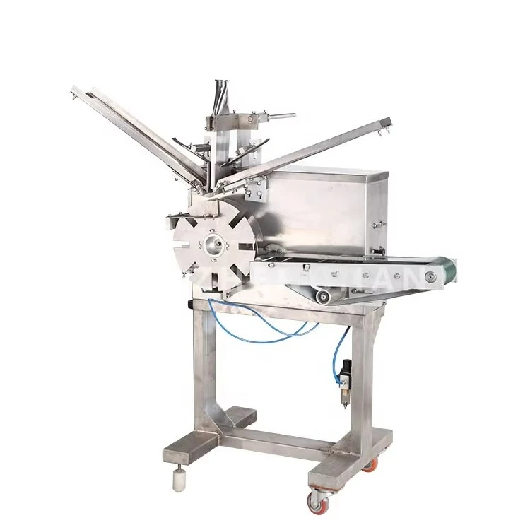 Sandwich Ice Cream Machine Stainless Steel Automatic Sandwich Type Icecream Forming Machine