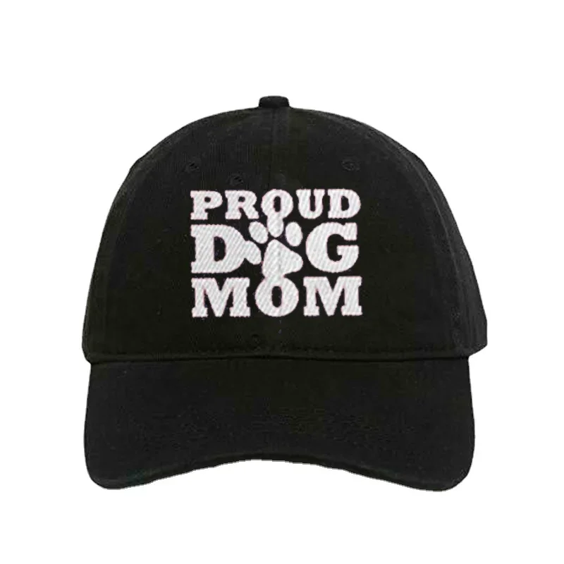 

Proud Dog Mom Like Pets Baseball Cap Hat Adjustable