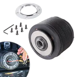 Steering Wheel Adapter Hub 6 Holes Automobiles Removable Release Quick Release