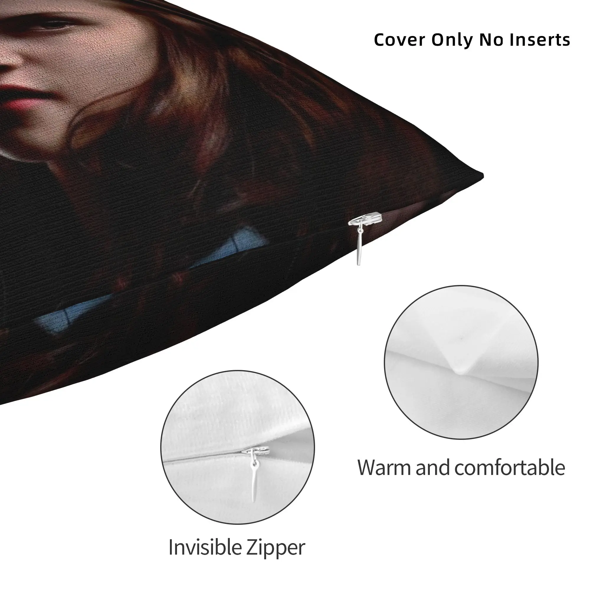 الشفق إدوارد بيلا وسادة غطاء وسادة ناعمة غطاء الوسادة مضحك مطبوعة سادات ل أريكة غرفة نوم ديكور المنزل