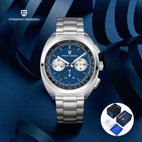 PAGANI DESIGN 2025 New Men's Watches Top Luxury Chronograph Quartz Watch For Man AR Sapphire Mirror Luminous Men Gift With Box