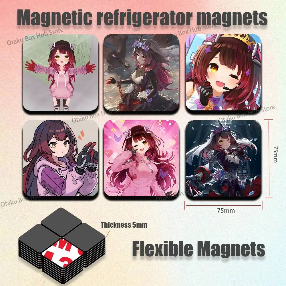 R-Robocosan Refrigerator Magnets Cute Cartoon Magnetic Personality Decorations Creative Gifts