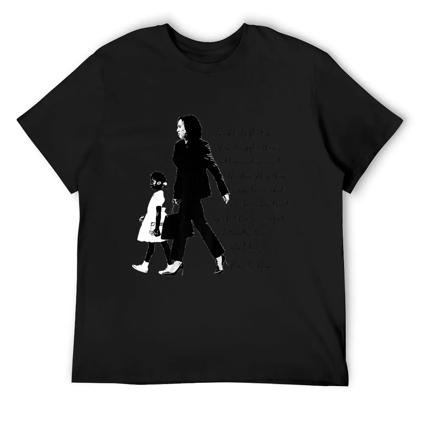 kamala harris and ruby bridges premium T-Shirt oversized t shirt aesthetic clothes mens clothing