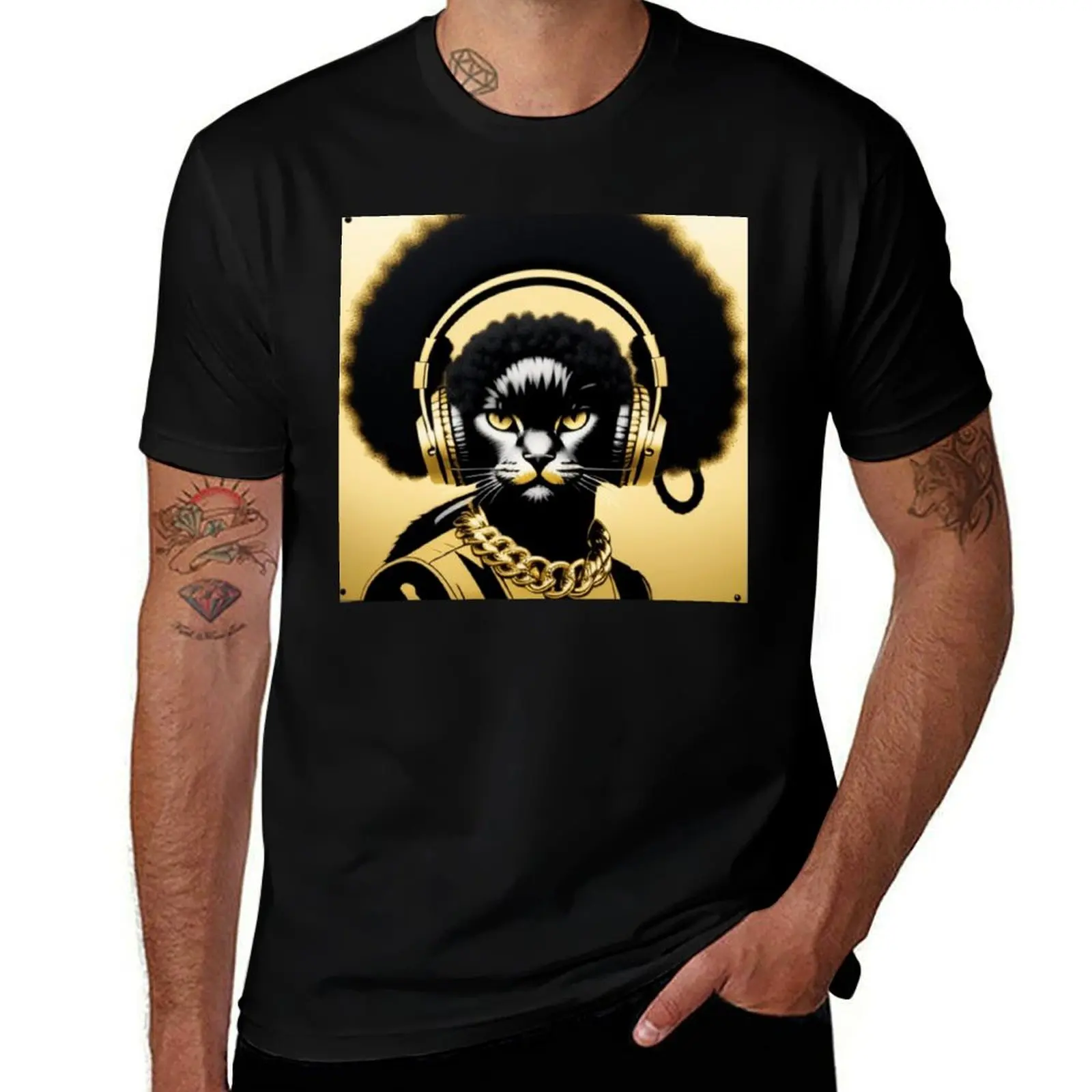 Fabulous kitty T-Shirt printed t shirts for man T-Shirt