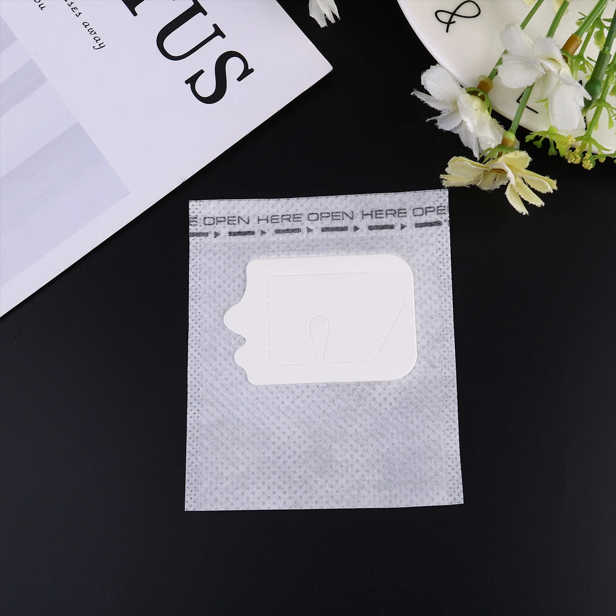 

50pcs Paper Drip Hanging Ear Heatproof Drip Home Filter Office Pour-Over Coffee Coffee Filter Paper