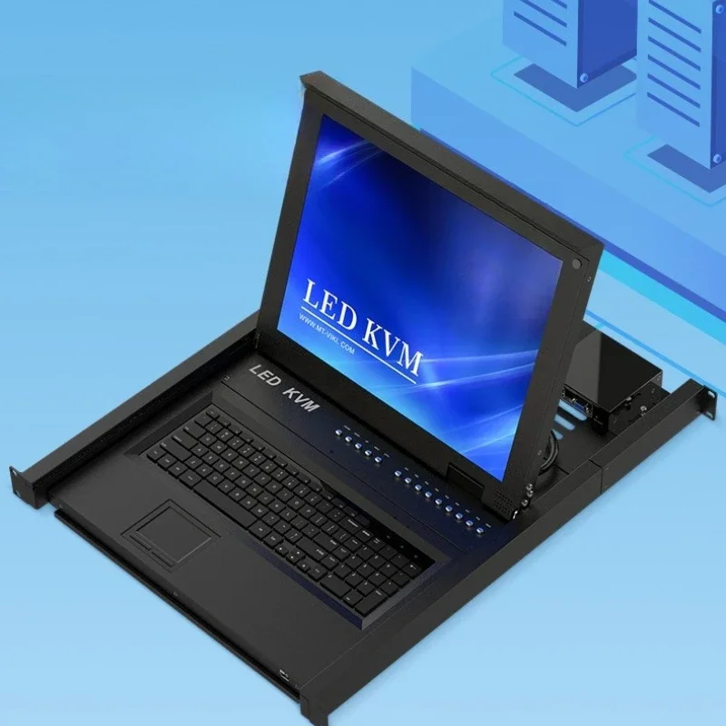 Switcher with inch display folding screen