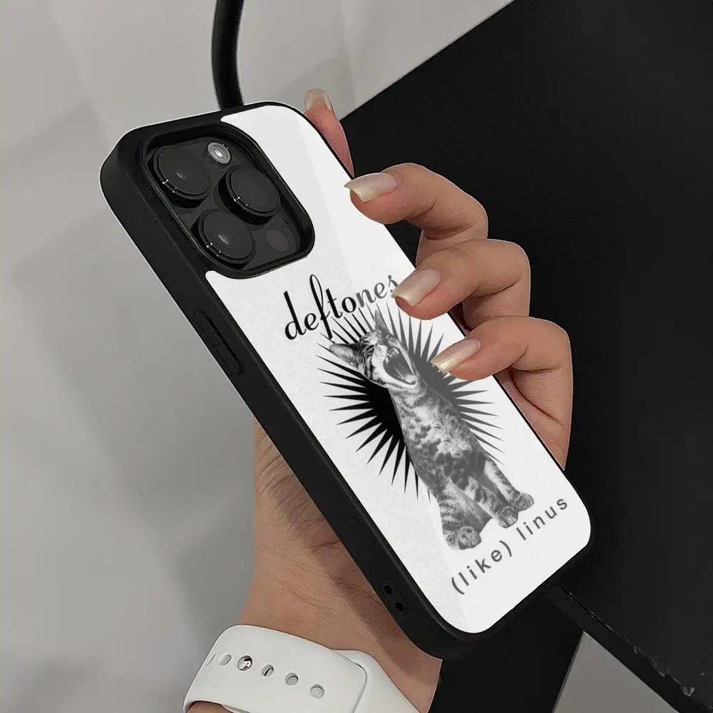 Fashion Deftones Phone Case For Iphone 15 14 13 12 11 Pro Max Mini 8 Plus Se Xr X Xs 2020 PC+TPU Cover