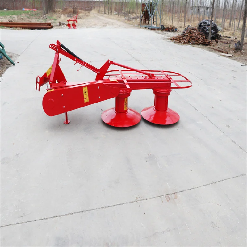 

Agricultural Machinery Rotary Drum Mower Using Parts of Farm Tractors Double Disc Lawn Mower