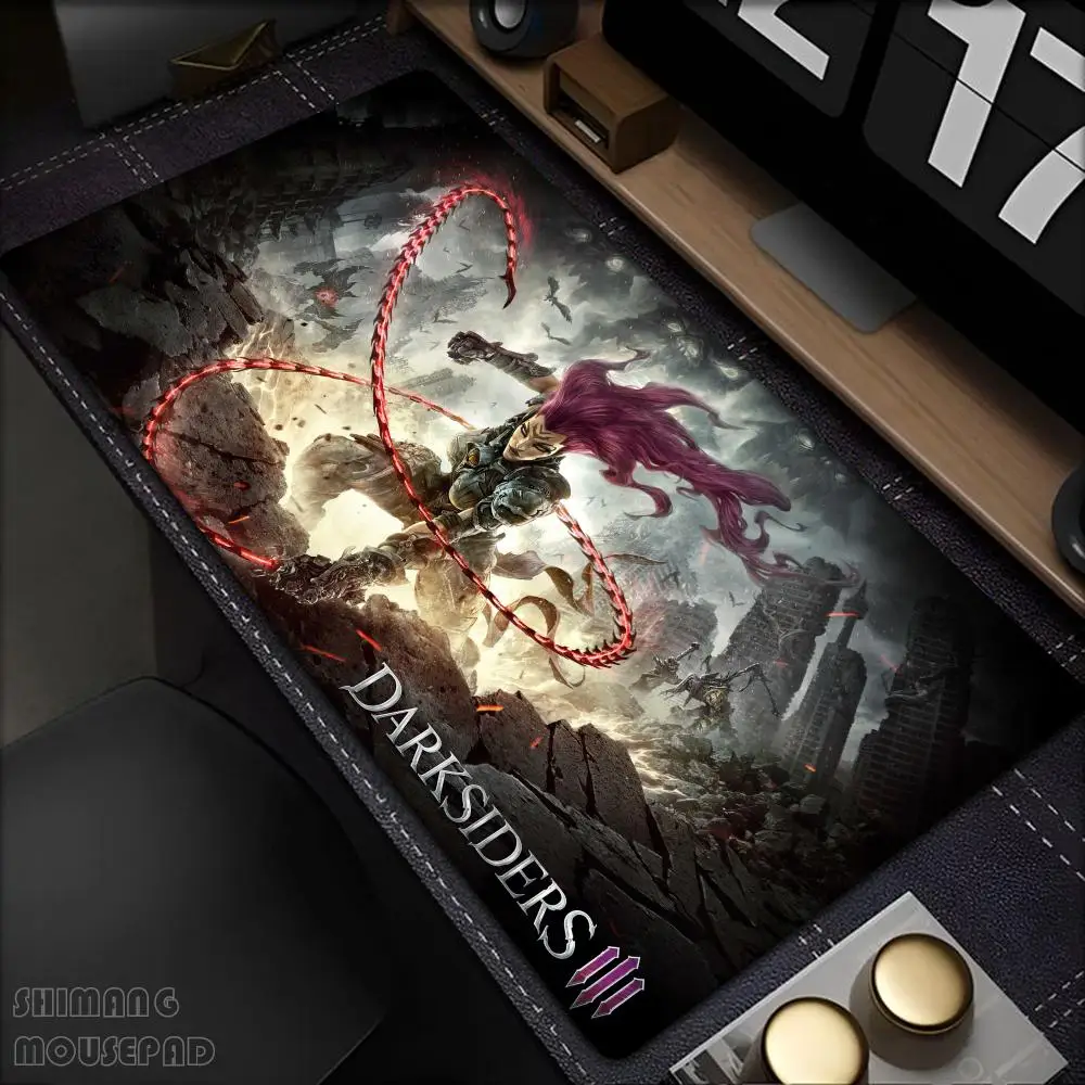 Darksiders  mousepad pele personalizada espessada mouse pad teclado de jogos tapete de mesa material de escritório decoração do