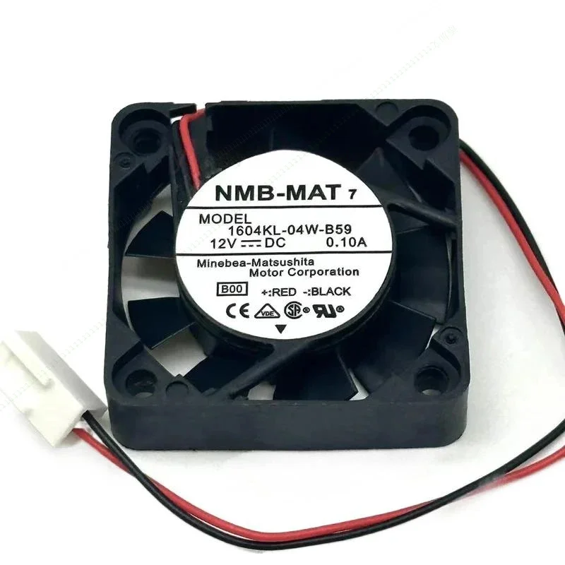

VV FOR NMB-MAT 1604KL-04W-B59 B00 DC 12V 0.10A 40x40x10mm 2-Wire Server Cooling Fan