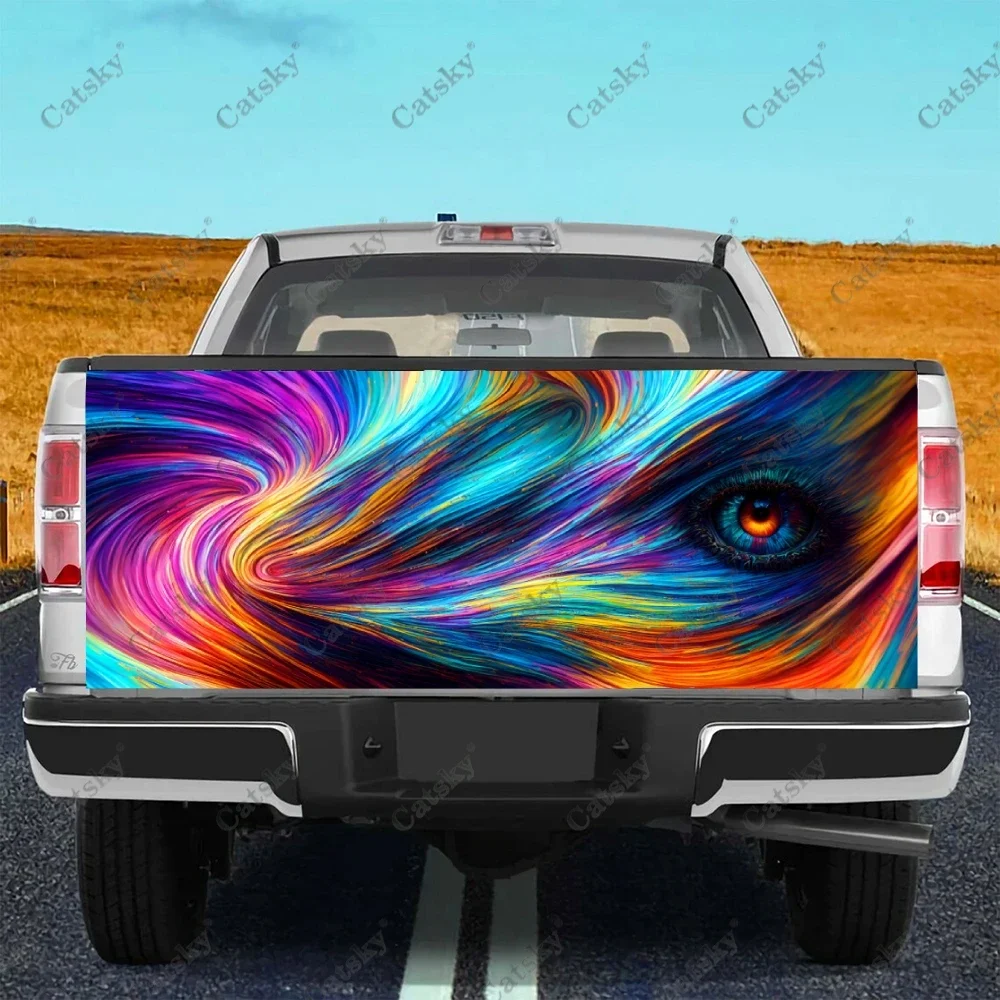 Dreamy Style Truck Tailgate Sticker Decal Wrap Vinyl High-Definition Print Graphic Suitable for Pickup Trucks Weatherproof