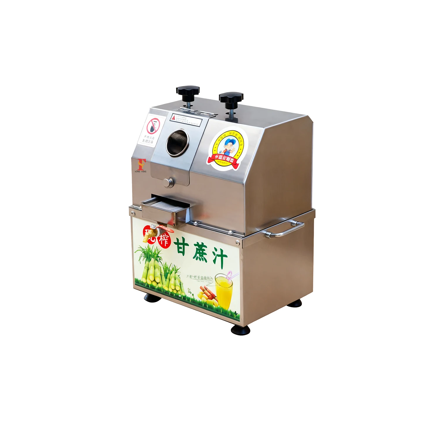 

Commercial China Sugarcane Juicer Stainless Steel Electric Fully Automatic Small Machine Stall Vertical Desktop Juicer