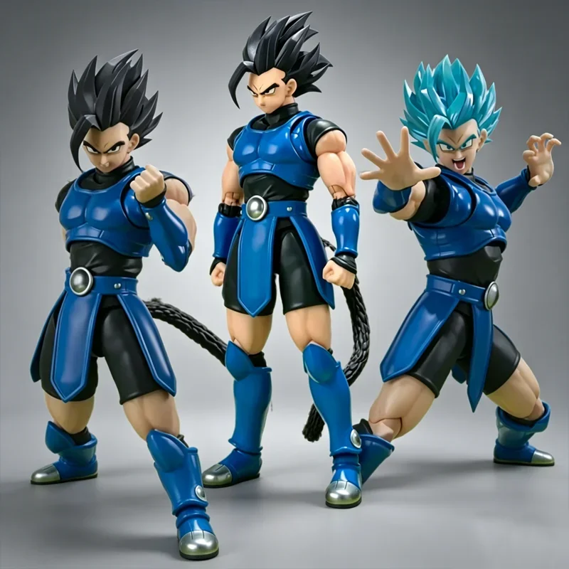Dragon Ball Legends Shf Shallot Figure Super Saiyan Movable Joint Model Toy With Accessories Anime Figure Collection Ornament