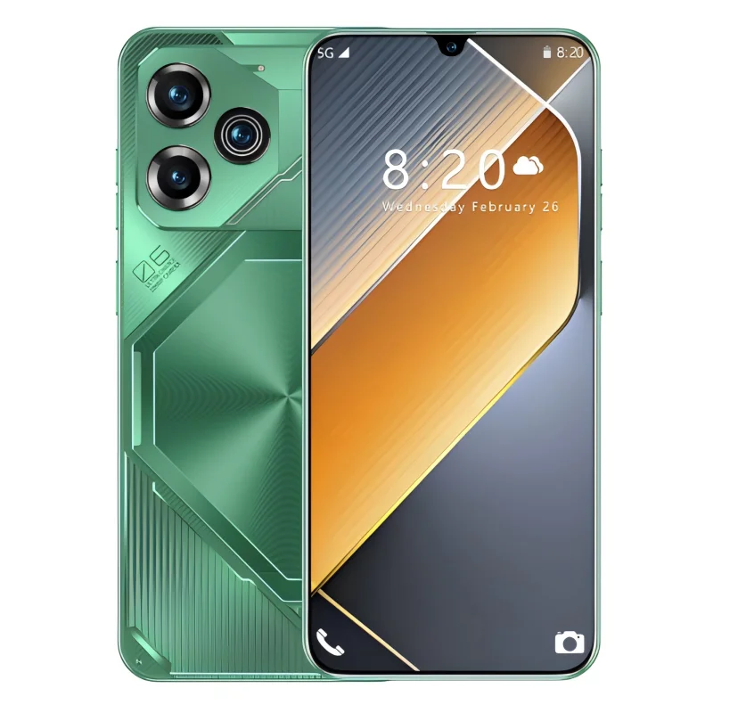 ATL-Pova6 Pro, teléfono inteligente 5G Global, 16GB + 1TB de memoria, pantalla HD de 7,3 pulgadas, 8000mAh, Android 14