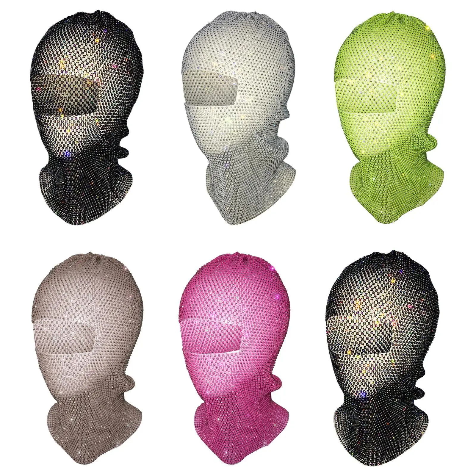 

Masquerade Mask Fancy Dress Wrap Womens Hood for Role Play Carnival Cosplay