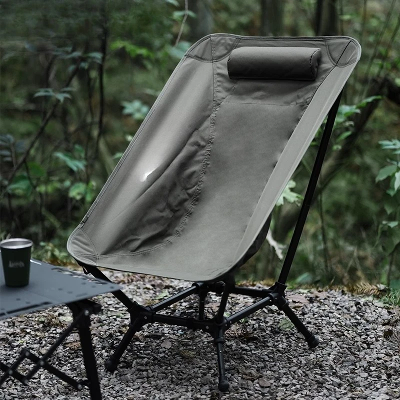 

Chair Camping Dual-purpose Moon Chair Outdoor Folding Aluminum Alloy Recumbable Lightweight