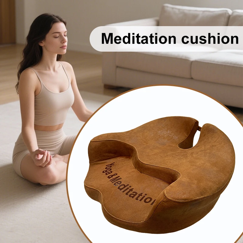 Portable Meditation Cushion — Faerie’s Perch of Quiet (Memory Foam, Ergonomic Design) 3