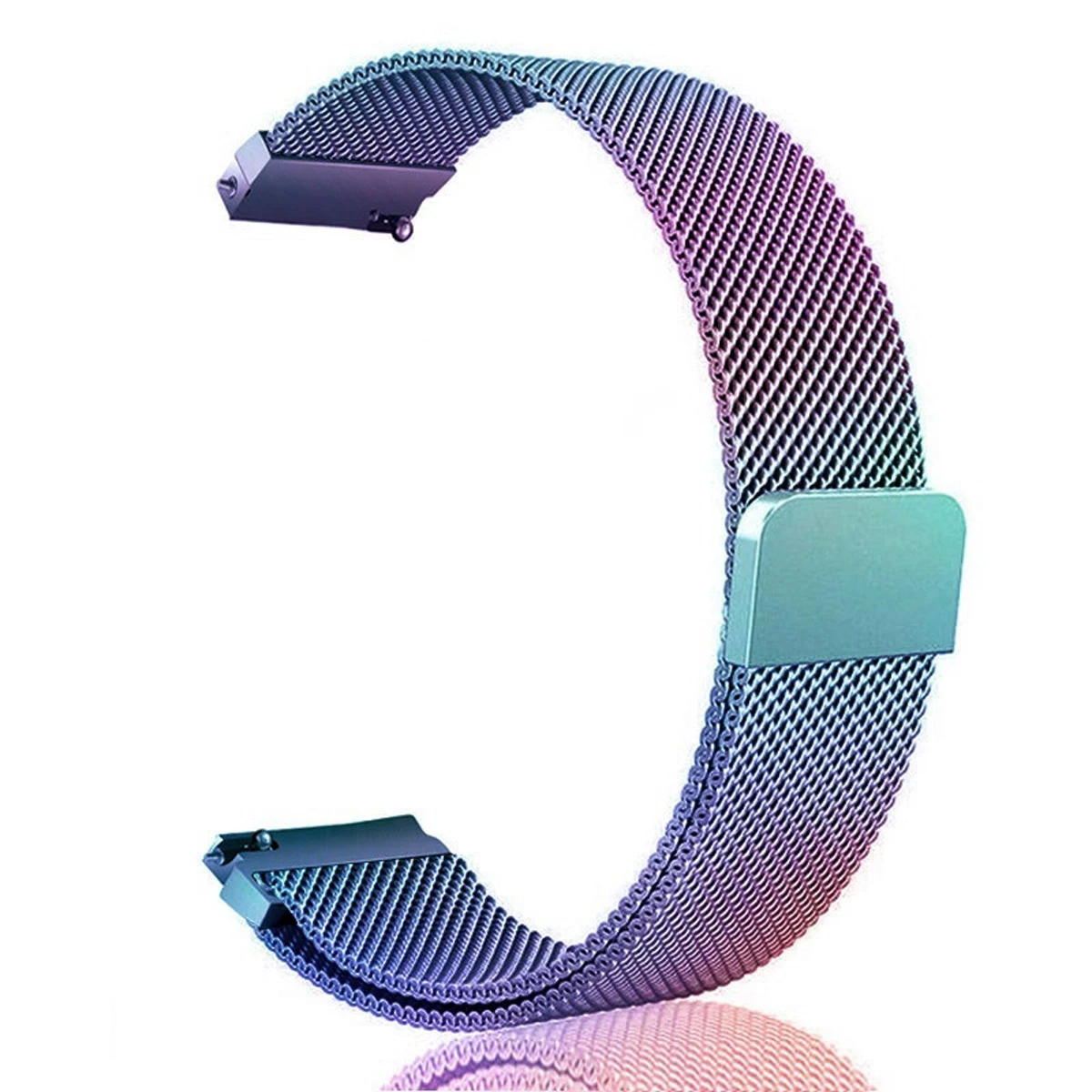 22 mm 20 mm Armband für Samsung Galaxy Watch 7/6/5/4 44 mm/40 mm Magnetschlaufenarmband Galaxy Watch 4/6 Classic 47 mm 46 mm Metallarmband – Detail 9
