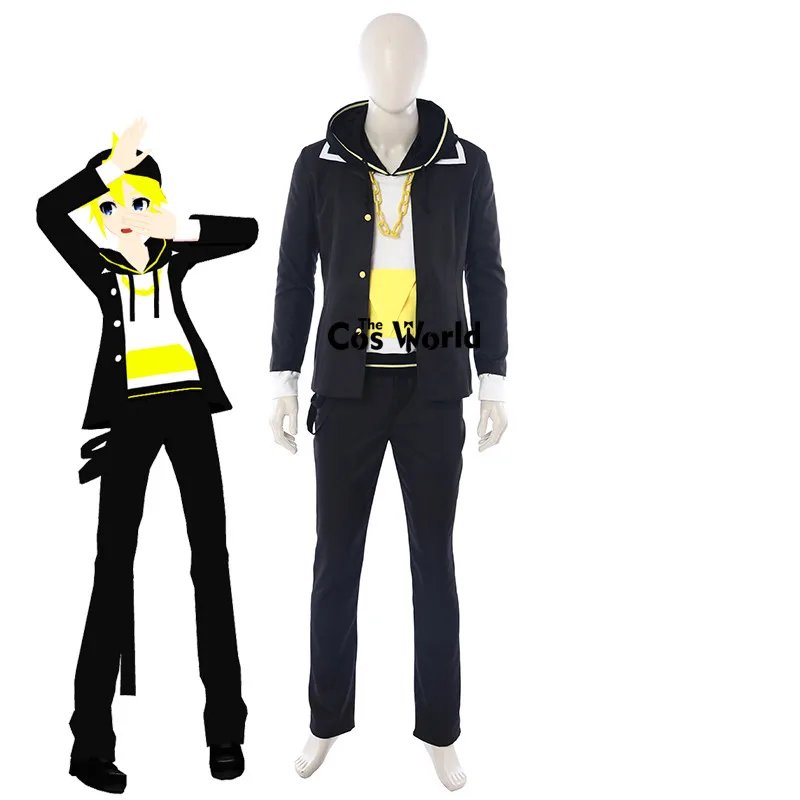 BRING IT ON Rettou Joutou Rin Len Outfits Anime Cosplay Costumes