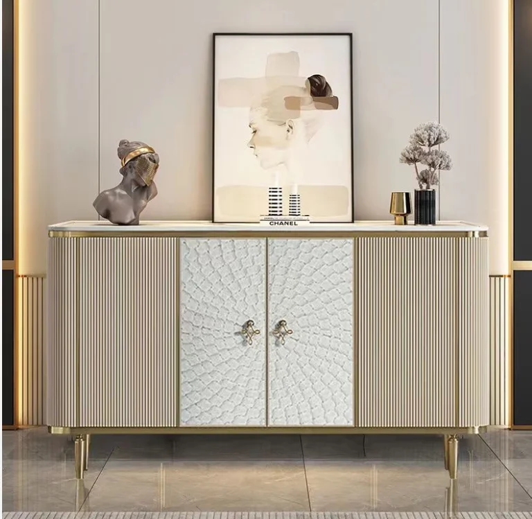 خزانة جانبية عالية الجودة من الفولاذ المقاوم للصدأ لتخزين المطاعم #2