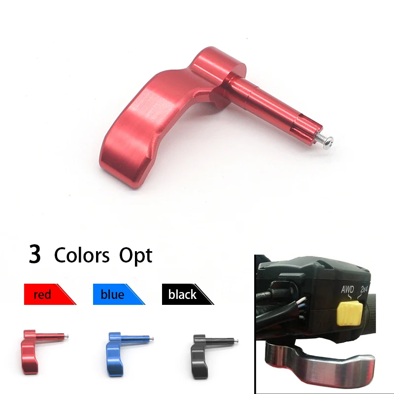 CNC Aluminum Billet Thumb Throttle Control Lever Replacement Fit for Polaris Sportsman 500 550 570 850 1000 Motorcycle