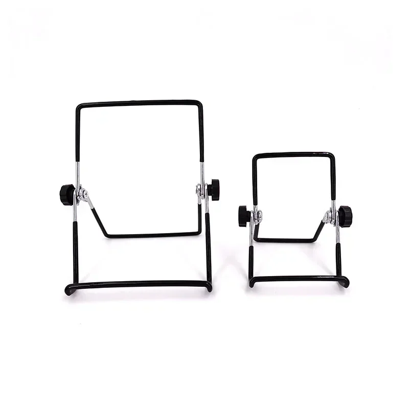 Tragbarer Metall-Tablet-Ständer, faltbarer Schreibtisch, flexibler Telefonständer für IPad, IPhone, Samsung, Huawei, universelle Arbeit, Zuhause, Reisen – Detail 12