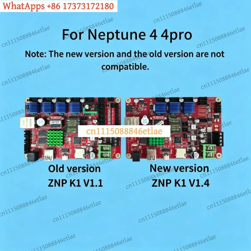 k3 Original Klipper Silent Motherboard ARM64 1.5GHz for ELEGOO Neptune 4/4 Pro/Max/Plus