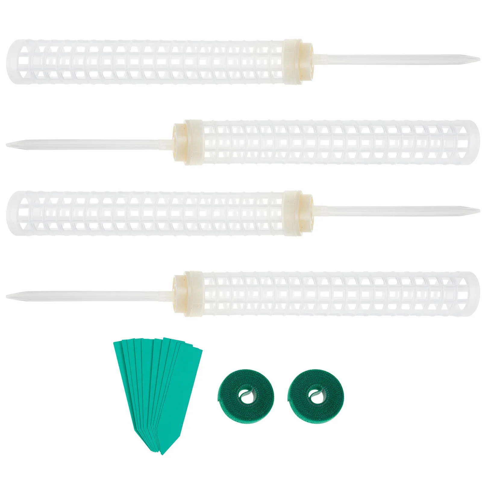 2 set Garden Plant Climbing Column 2 Sets With Labels Support For Climbing Plants Potted Trellis Vegetable Cage Stand Indoor