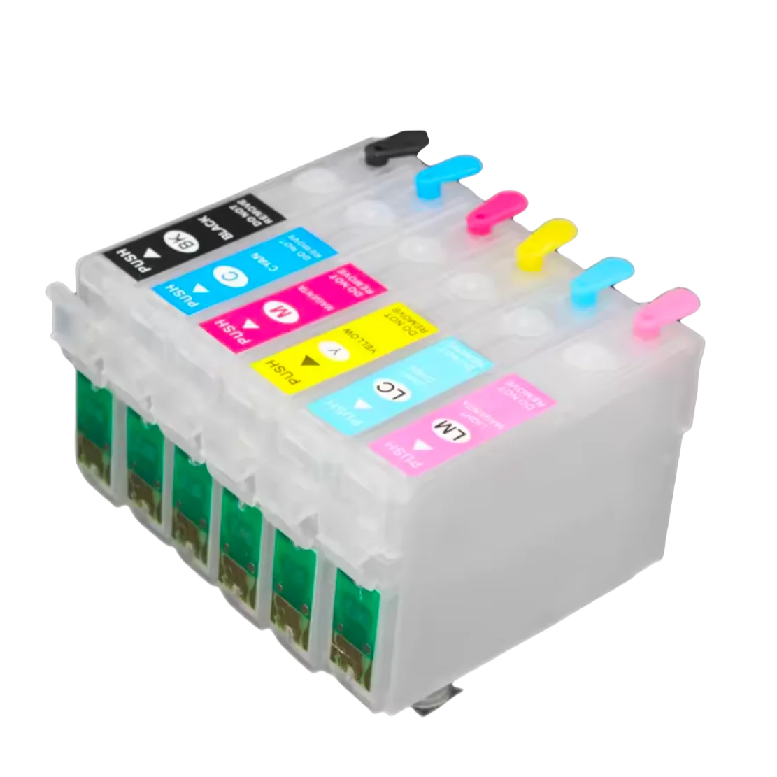 T0791 T0792 T0793 T0794 T0795 T0796 Refillable Ink Cartridge For Epson 1400 PX700W PX800FW P50 PX830FWD 1430 Printer