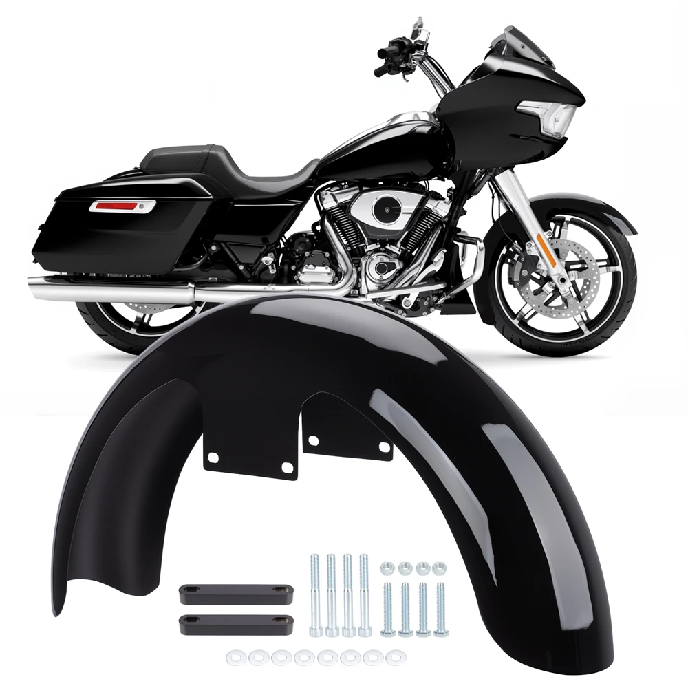 

19" Motorcycle Front Fender Mudguard for Harley CVO Street Road Glide 2023-2025 FLHX FLTRX 2024-2025