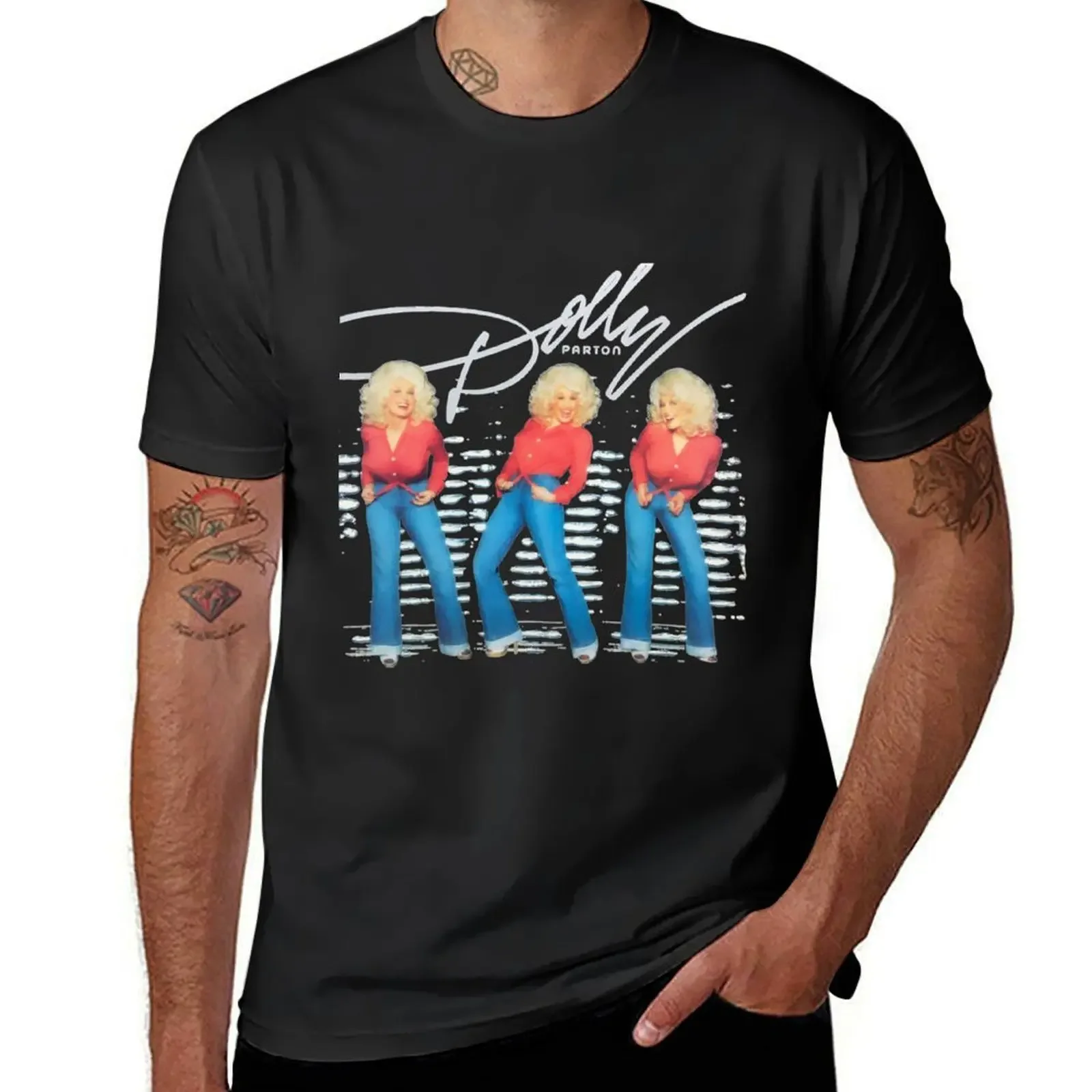 

Dolly Love and Life T-Shirt tshirts personalised vintage clothes vintage anime shirt blue lock cotton t shirt men