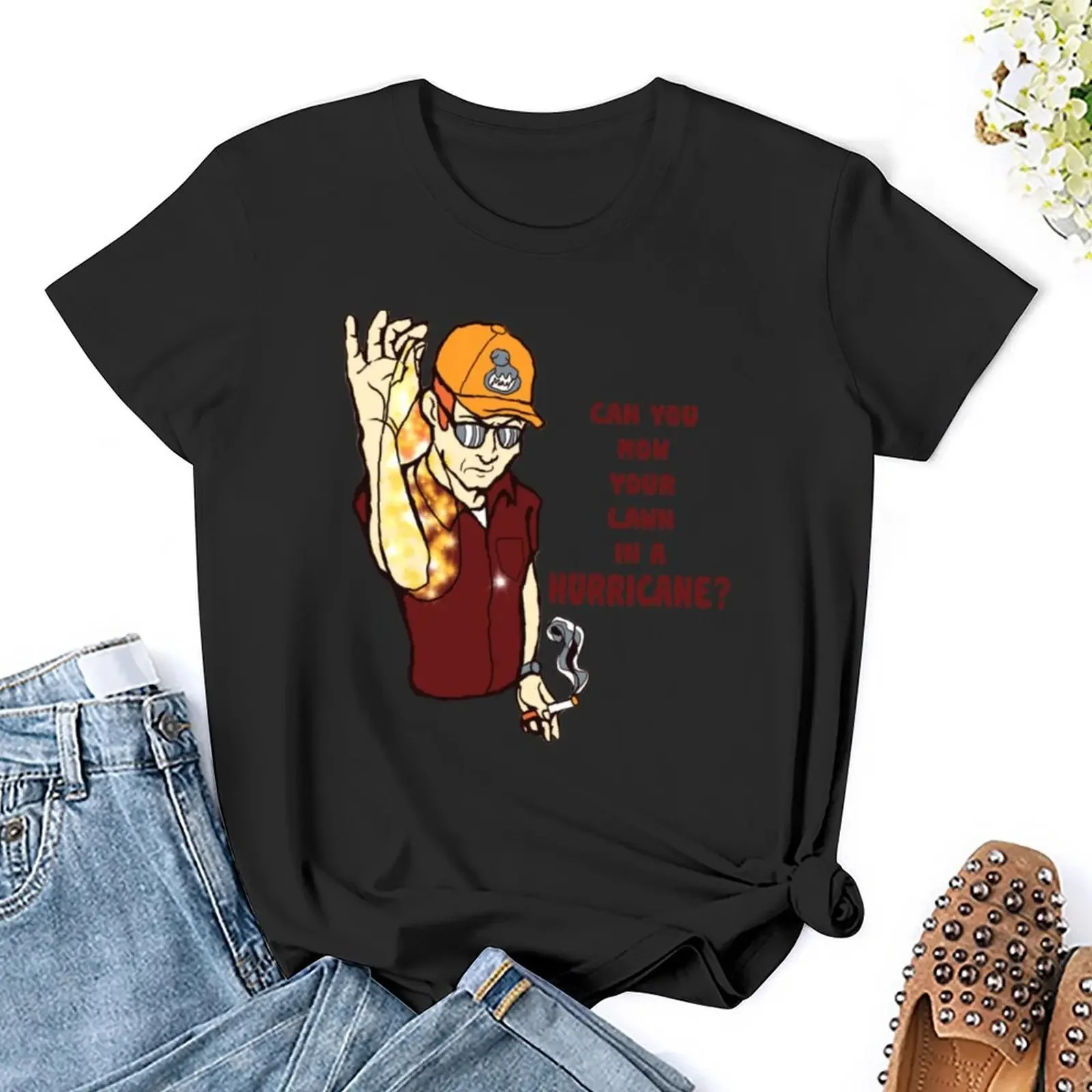 Smoking idol king of the art hill gift for fans T-Shirt vintage clothes anime clothes graphic t-shirts for Women