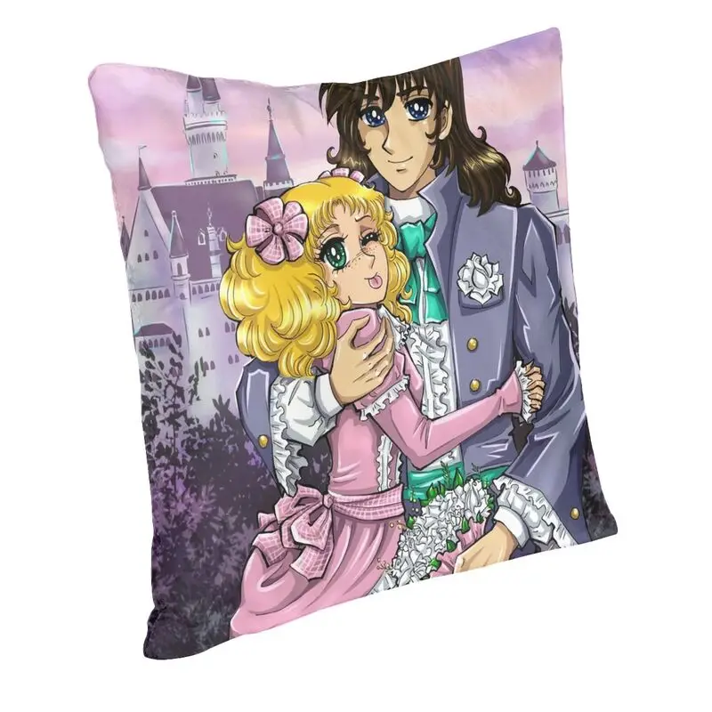 Candy Candy And Terry Grandchaster Cushion Covers 45x45cm Soft Throw Pillow Case for Sofa Car Square Pillowcase Home Decorative