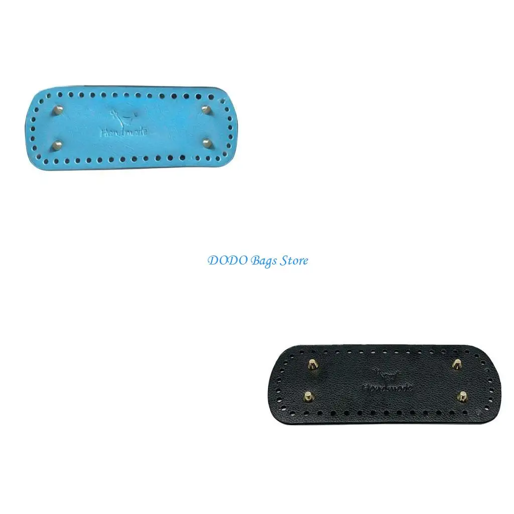 

Кожаная сумка Формирователь дна ручной работы Овальная круглая основа для сумки с отверстиями для вязания сумок Сумки через для