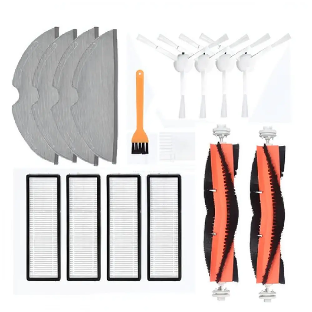 Robot Vacuum Replacement Parts For Mi 1C 1T 2C Accessories Main Brush Side Brush HEPA Filter Mop Cleaning Supplies