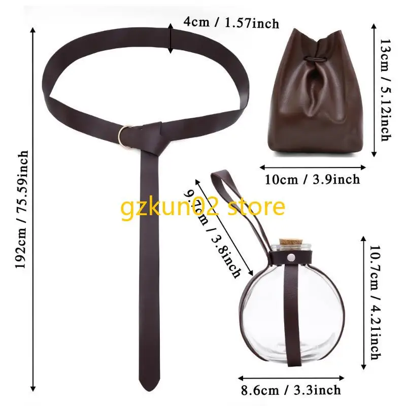 KXRB MÉDIEVAL COURTURE CEINTURE TAISE SCHECHES