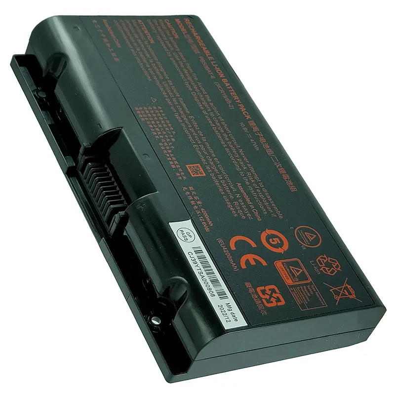 PB50BAT-6 Laptop Battery For Clevo PB51RF-G PB70EF-G PB71EF-G PowerSpec 1720 Series Hasee z9-cu7pk z9-ct7pt