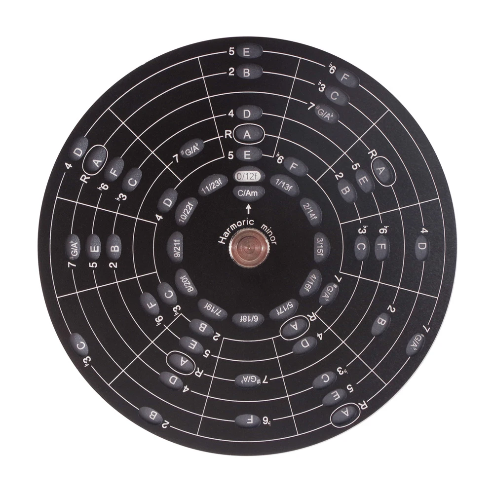 

Metal Melody Tool Circle Of Fifths Wheel Round Music Enlightenment Toys Chord Wheel For Musical Instruments Accessories