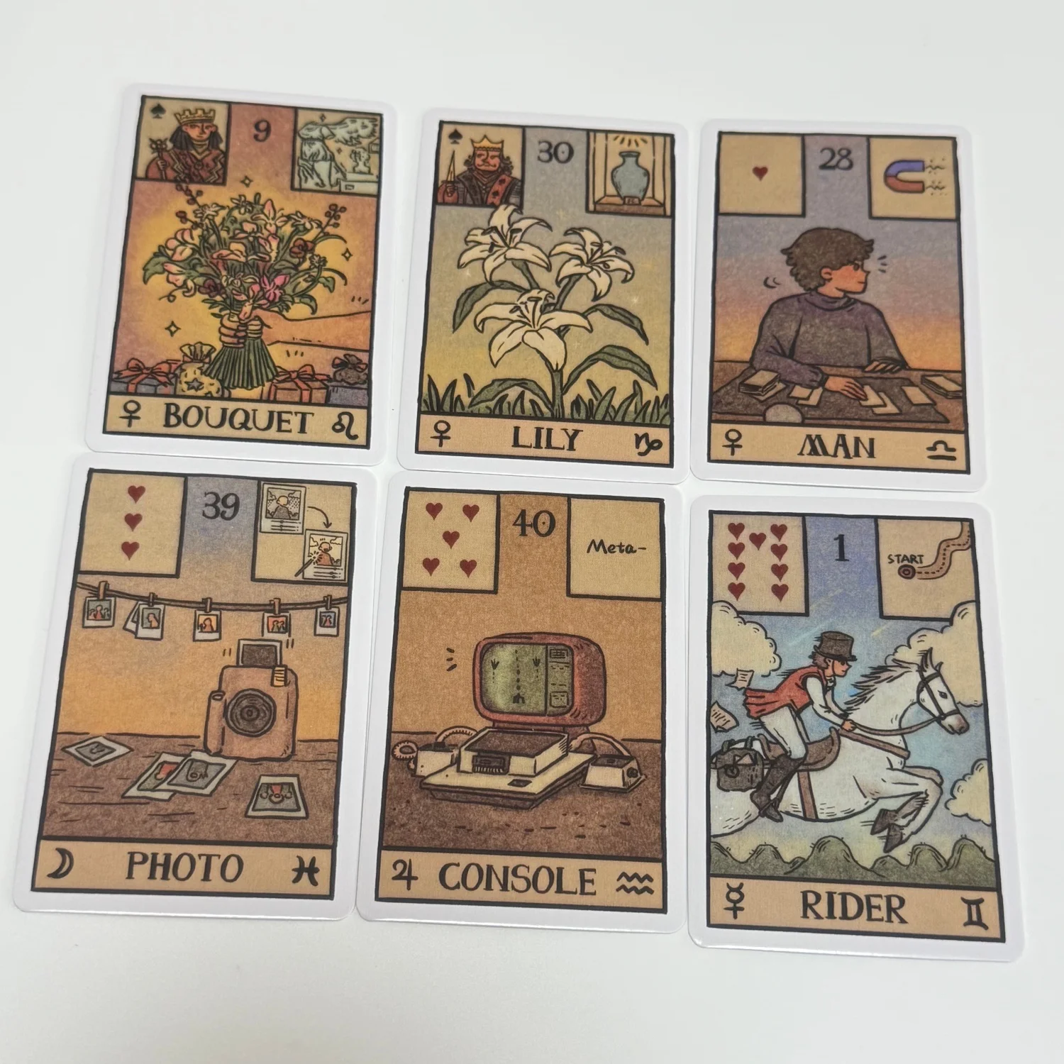 アカシック・アイ・ルノルマン・オラクルカード 英語版 61枚 - Board Game Oracle のレビューと価格