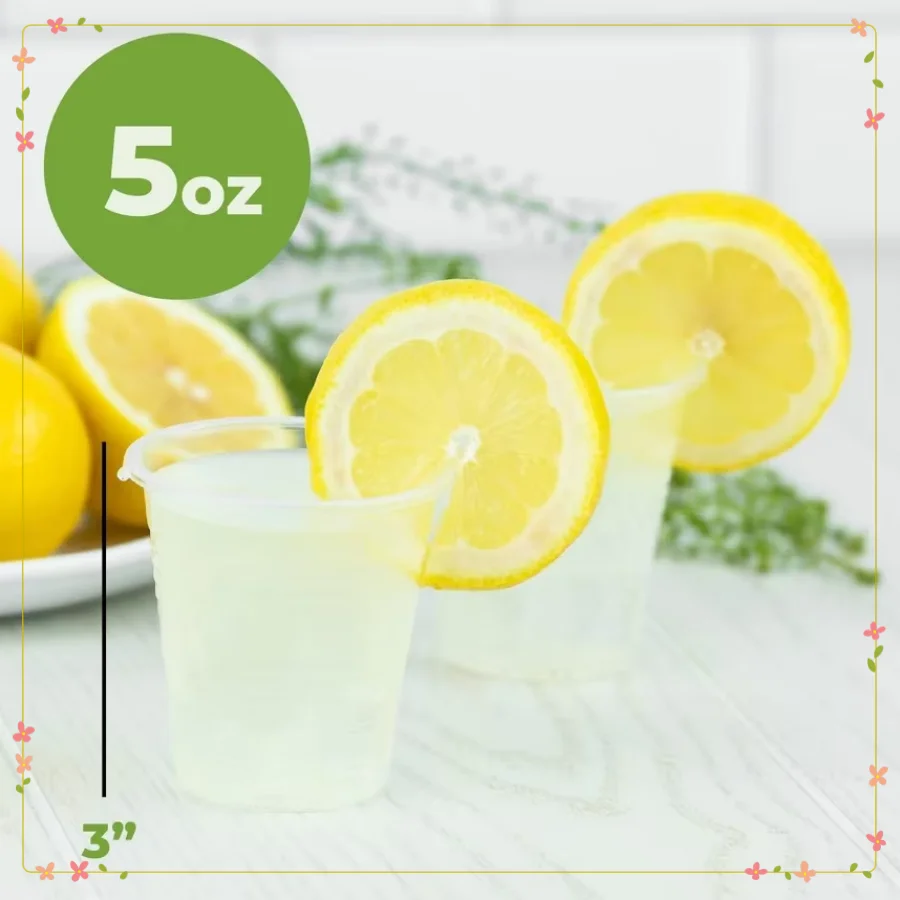 

Прозрачные пластиковые стаканчики на 5 унций, упаковка 300 шт. | Одноразовая посуда для кофе, ледяного чая, вечеринок, барбекю и пикников